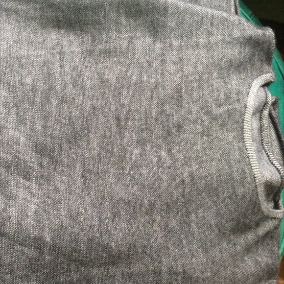 Lucien Pellat-Finet anthracite pure Cashmere long sleeve sweater Skull back S - Picture 2 of 5